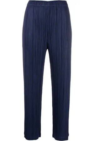 PLEATS PLEASE ISSEY MIYAKE Plissierte Cropped-Hose