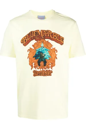 Bluemarble T-Shirt mit Logo-Print