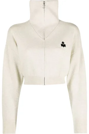 Marant Etoile Cardigan mit Logo-Stickerei