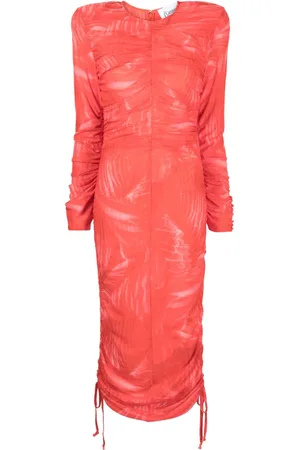 Cannari Concept Midikleid mit Raffungen