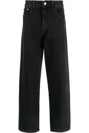 GCDS Weite Jeans mit Graffiti-Print