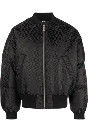 GCDS Bomberjacke mit Monogrammmuster
