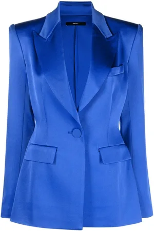 ALEX PERRY Einreihiger Satinblazer