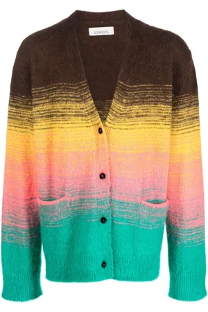 LANEUS Cardigan mit Farbverlauf
