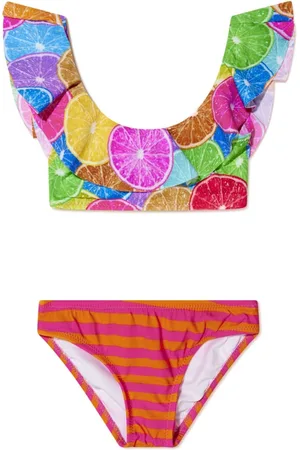 Nessi Byrd Emma Bikini mit Früchte-Print
