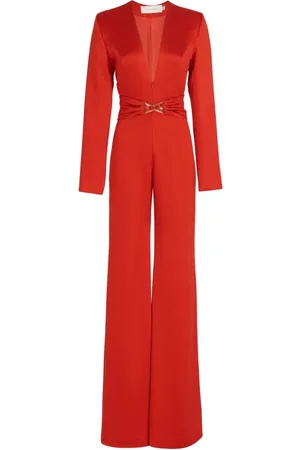 Silvia Tcherassi Taboa Jumpsuit aus Seidensatin