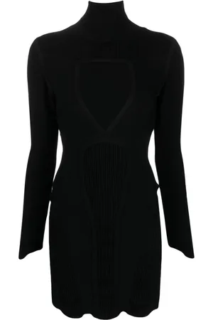 ALESSANDRO VIGILANTE Minikleid mit Rollkragen