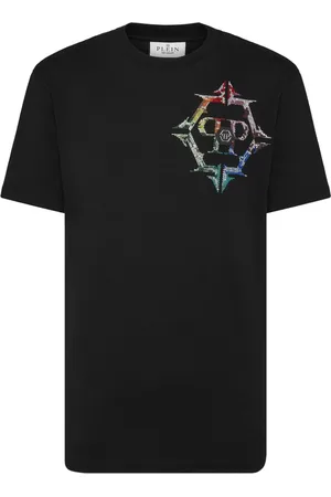 Philipp Plein T-Shirt mit Logo-Patch
