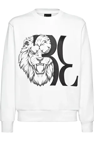 BILLIONAIRE Sweatshirt mit Löwen-Print