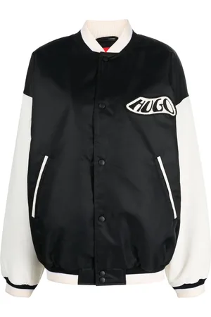 HUGO BOSS Bomberjacke mit Logo-Patch