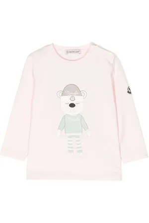 Moncler T-Shirt mit Cartoon-Print