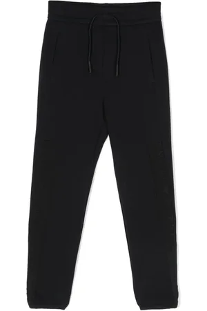 Emporio Armani Jogginghose mit Logo-Prägung