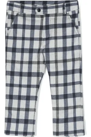 PATACHOU Schmale Hose mit Karomuster