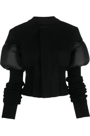 Rick Owens Cropped-Jacke mit Einsatz