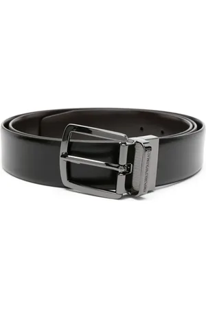 Emporio Armani Gürtel aus glattem Leder