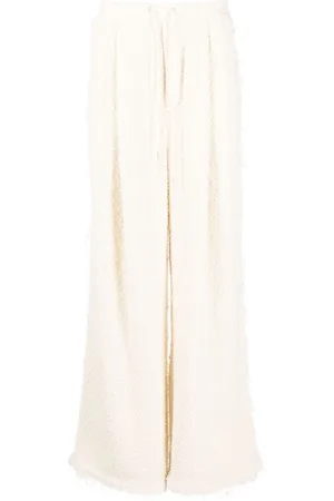 ECKHAUS LATTA Boucle-Hose mit weitem Bein