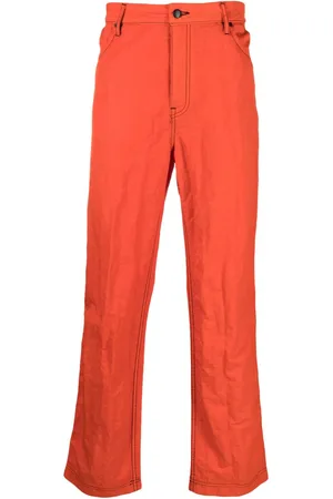 ECKHAUS LATTA Straight-Leg-Hose mit Knitteroptik