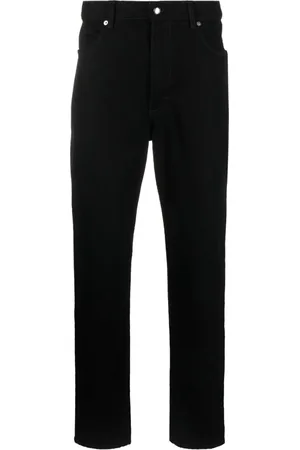 ECKHAUS LATTA Halbhohe Straight-Leg-Jeans