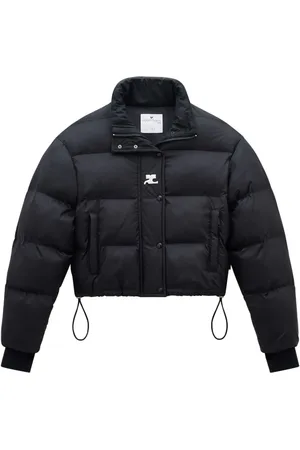 Courrèges Gefütterte Jacke mit Stehkragen