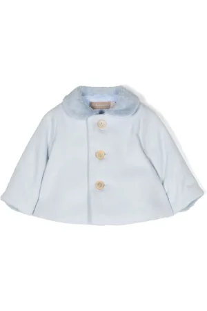 LA STUPENDERIA Jacke mit Kragen aus Faux Fur