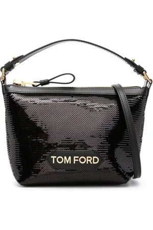 Tom Ford Handtasche mit Logo-Schild