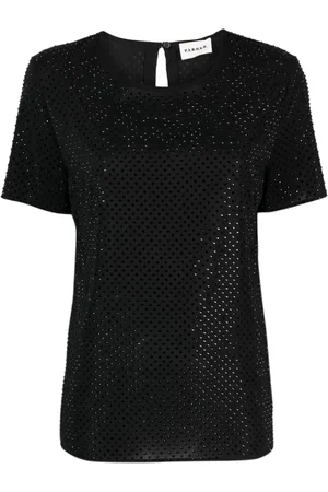 P.A.R.O.S.H. T-Shirt mit Strass