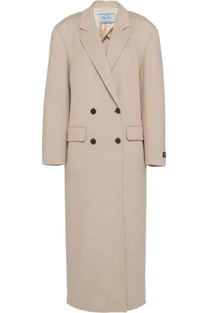 Prada Doppelreihiger Kaschmirmantel