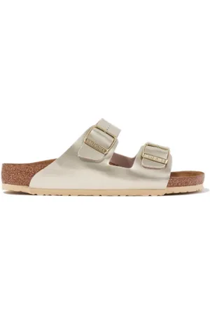 Birkenstock Arizona Sandalen im Metallic-Look