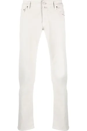 Jacob Cohen Halbhohe Slim-Fit-Jeans