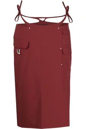 HELIOT EMIL Midirock mit Cut-Outs