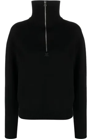 Courrèges Pullover mit Logo-Patch