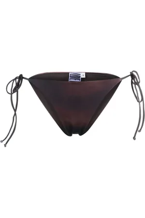 Jean Paul Gaultier Bikinihöschen mit Blumen-Print