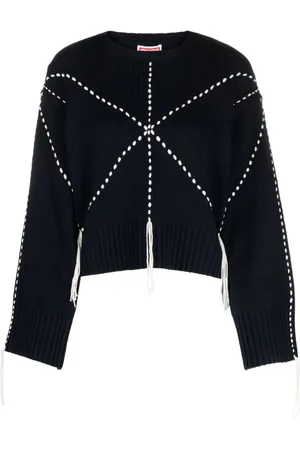 Kenzo Pullover mit Sashiko-Effekt