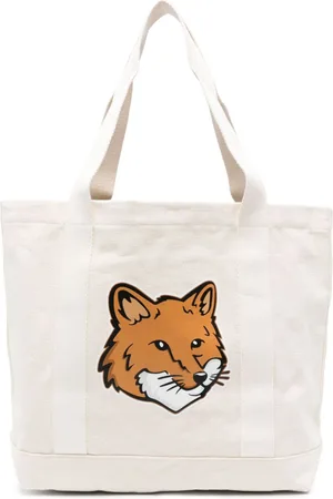 Maison Kitsuné Shopper mit Chillax Fox-Print