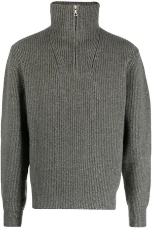 OFFICINE GENERALE Tarek Pullover mit Stehkragen