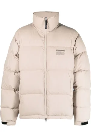 Axel Arigato Gefütterte Jacke mit Logo-Print