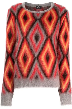Etro Intarsien-Pullover