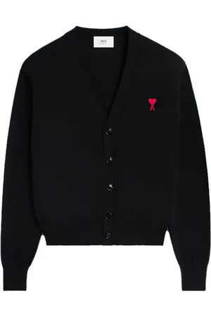 Ami Cardigan mit Logo-Stickerei