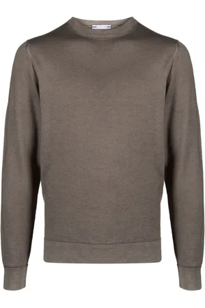 Jacob Cohen Fein gestrickter Pullover mit Logo