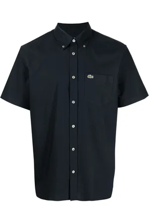 Lacoste Hemd mit Logo-Stickerei