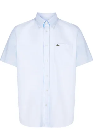 Lacoste Hemd mit Logo-Patch