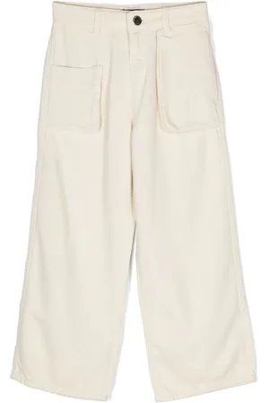 Emporio Armani Hose mit weitem Bein
