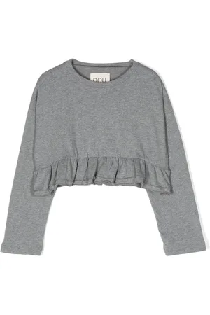 DOUUOD KIDS T-Shirt mit Rüsche