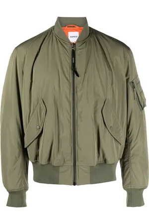 Aspesi Bomberjacke mit Logo-Print