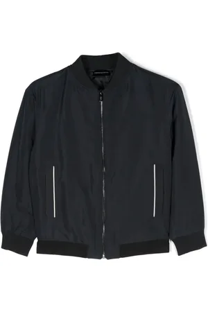Emporio Armani Bomberjacke mit Logo-Bund