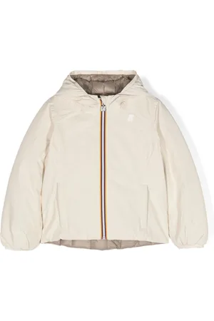K-Way Gefütterte Jacke mit Streifen