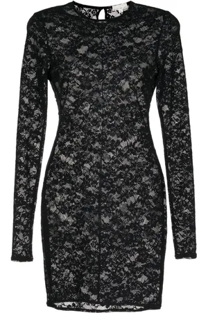 FLEUR DU MAL Le Stretch Minikleid aus Spitze