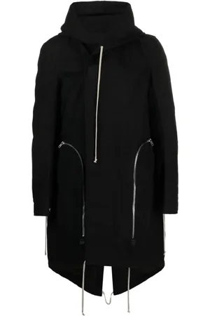 Rick Owens Bauhaus Parka mit Kapuze