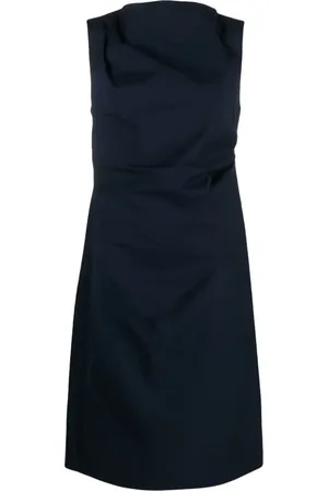CO Gerafftes Midikleid