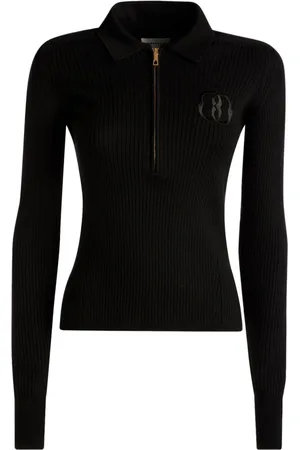 Bally Gerippter Pullover mit Logo-Stickerei